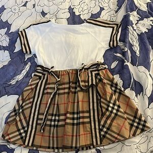 Girls Burberry Dress 18m
